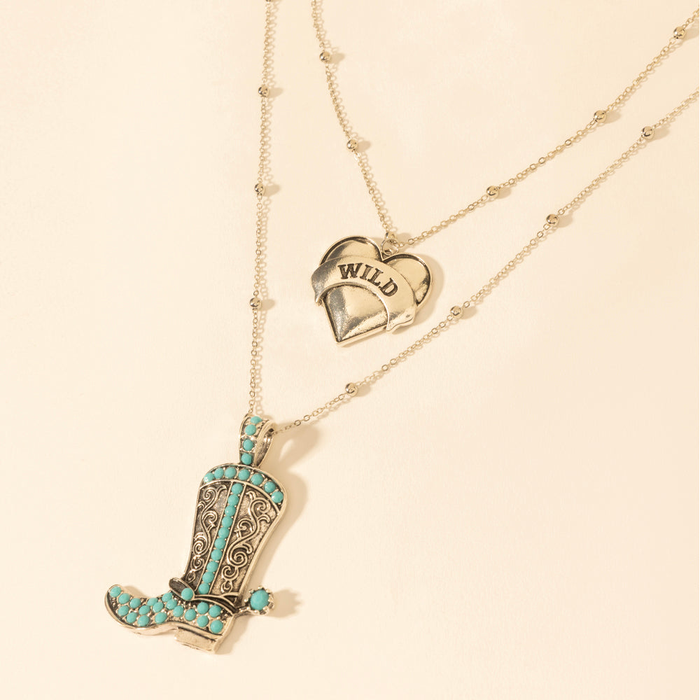 Myra Wild Star Stomping Necklace in Desert Turquoise Myra USA