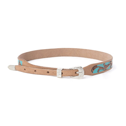 Myra Blue Mesa Western Leather Hat Belt Myra USA