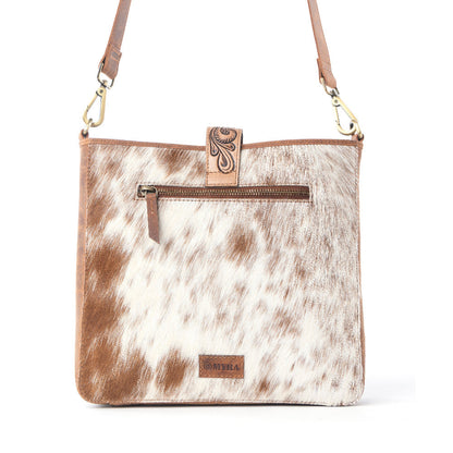 Myra Maple Creek Handtooled Bag in Sandroot Brown Myra USA