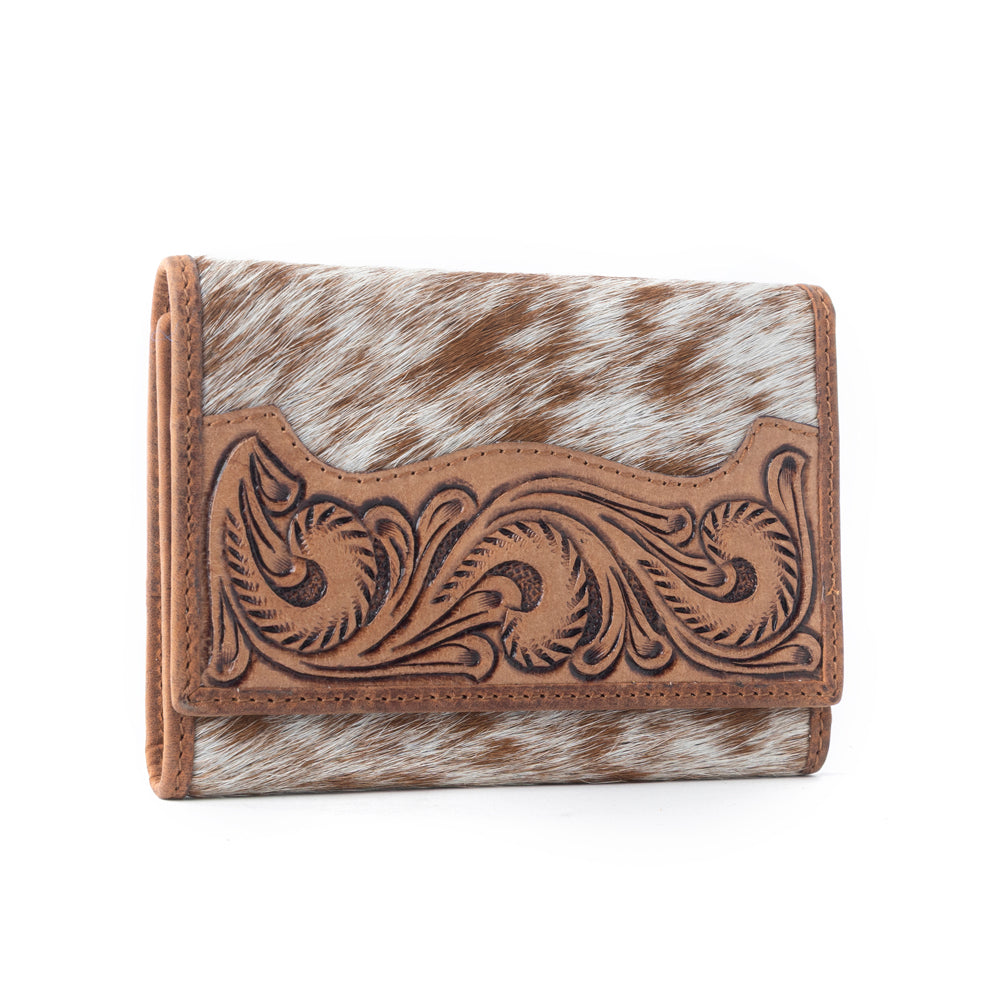 Myra Dune Wave Trail Credit Card Holder in Brindle Ivory Myra USA