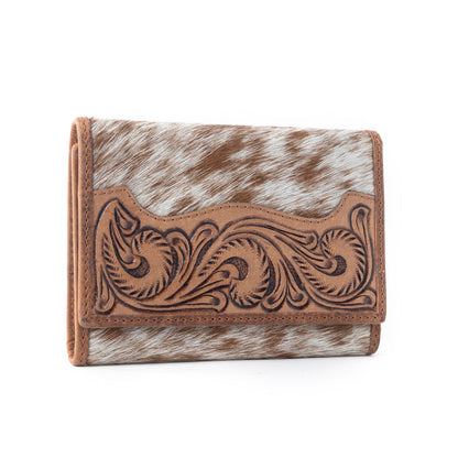 Myra Dune Wave Trail Credit Card Holder in Brindle Ivory Myra USA