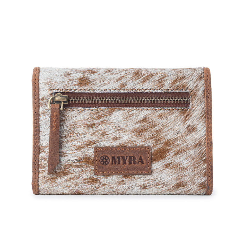 Myra Dune Wave Trail Credit Card Holder in Brindle Ivory Myra USA