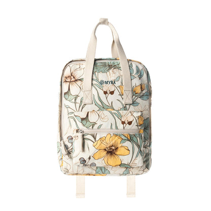 Myra Pine Meadow Cotton & Leather Crossbody Bag in Ivory Myra USA