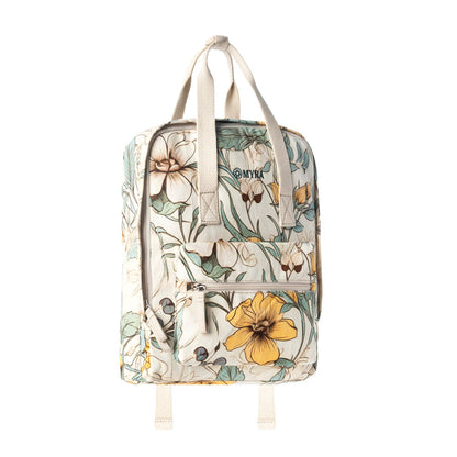 Myra Pine Meadow Cotton & Leather Crossbody Bag in Ivory Myra USA