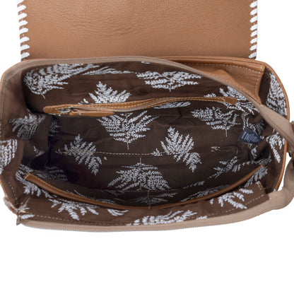 Myra Frontier Drift Hairon Leather Concealed Carry Bag in Canyon Brindle Myra USA
