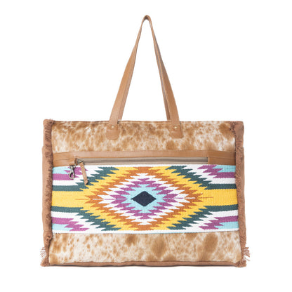 Myra Plains Diamond Weekender Bag in Serape Sable Myra USA
