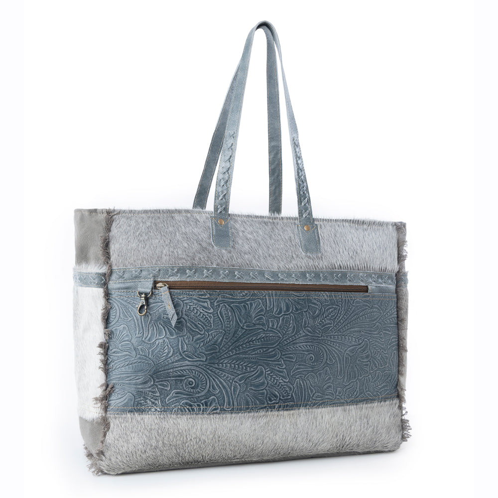Myra Desert Willow Weekender Bag in Demin Blue Myra USA