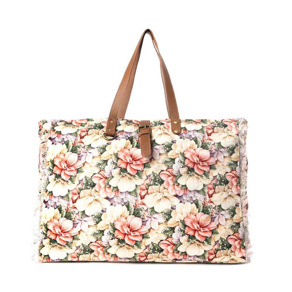 Myra Meadow Crest Weekender Bag in Floral Multi Myra USA
