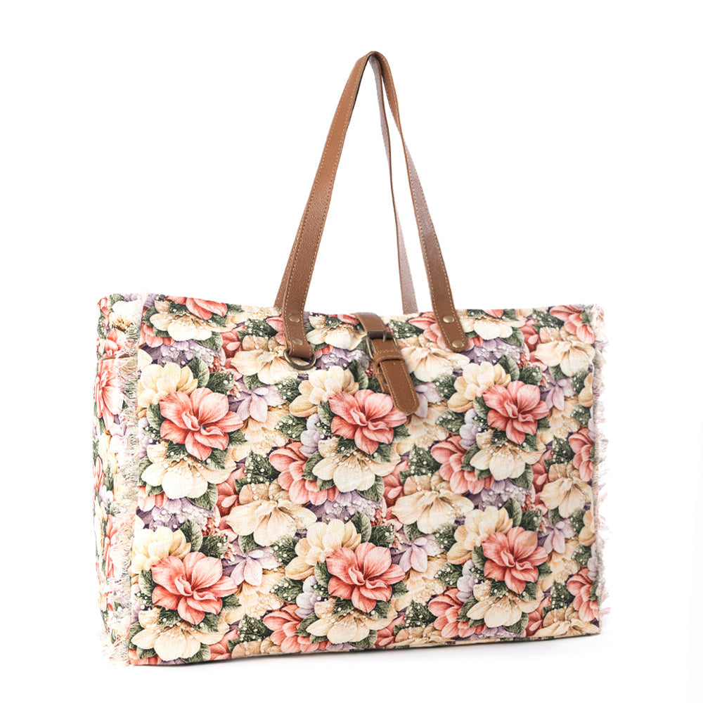 Myra Meadow Crest Weekender Bag in Floral Multi Myra USA