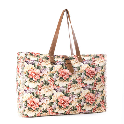 Myra Meadow Crest Weekender Bag in Floral Multi Myra USA