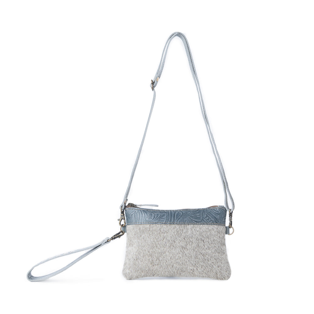 Myra Dust Creek Leather Belt Bag in Sage Mist Myra USA