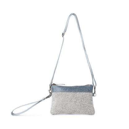 Myra Dust Creek Leather Belt Bag in Sage Mist Myra USA