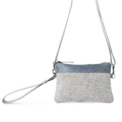 Myra Dust Creek Leather Belt Bag in Sage Mist Myra USA