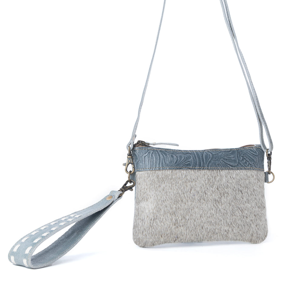Myra Dust Creek Leather Belt Bag in Sage Mist Myra USA