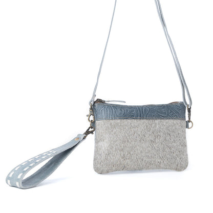 Myra Dust Creek Leather Belt Bag in Sage Mist Myra USA