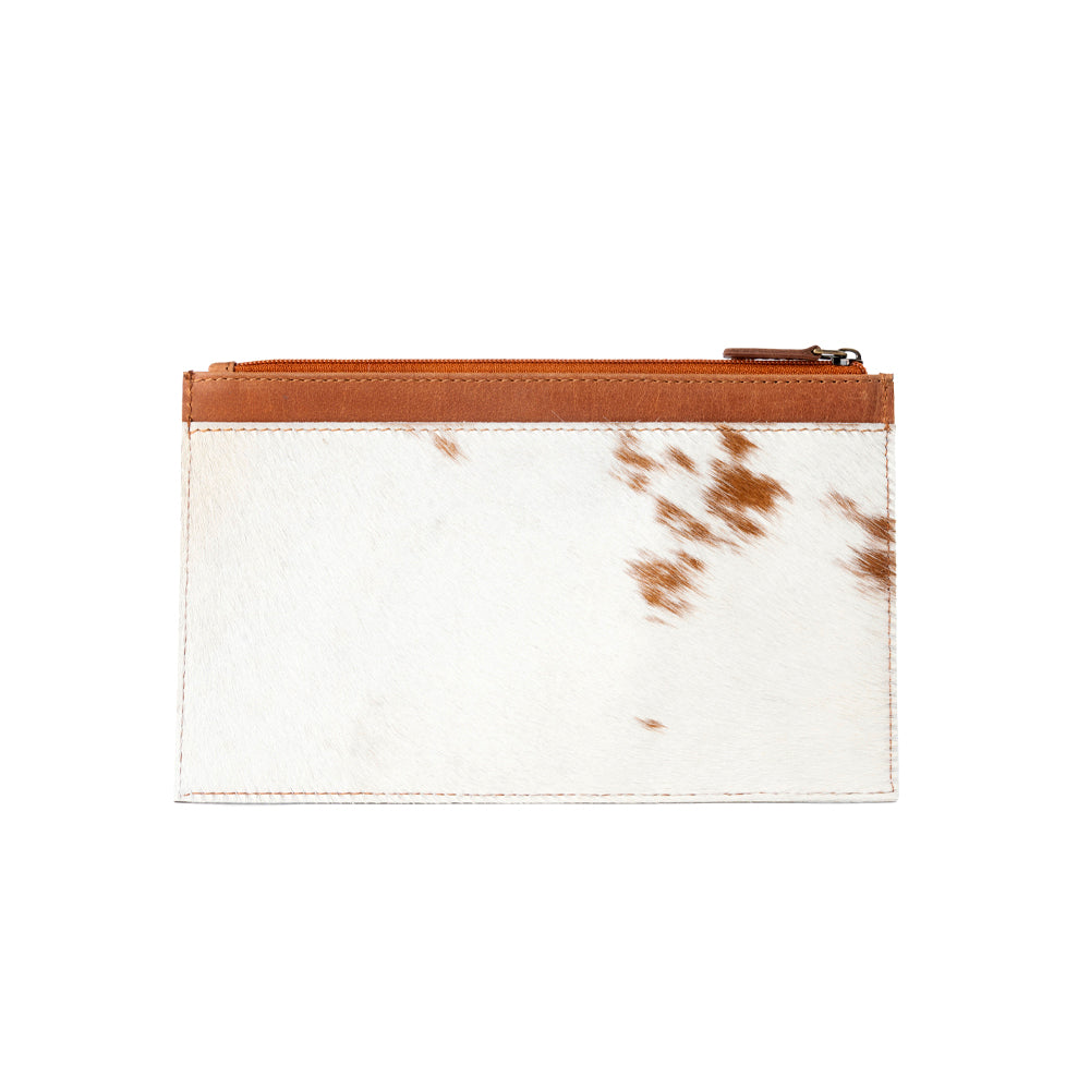 Myra Hayride Hairon Leather Pouch for Women in brown Myra USA