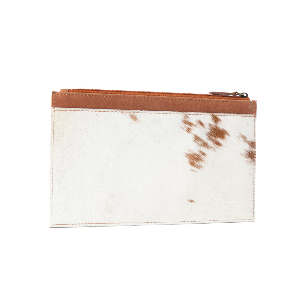 Myra Hayride Hairon Leather Pouch for Women in brown Myra USA