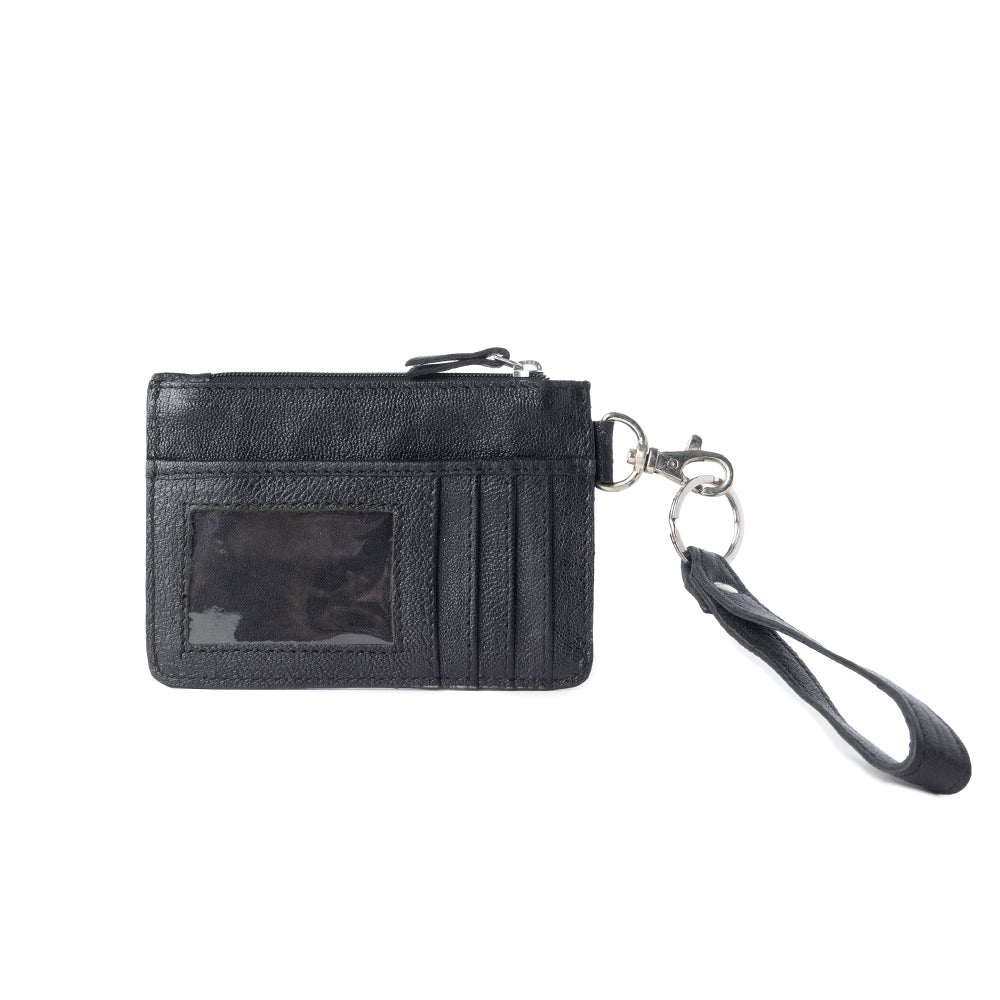 Myra Hand Hewn Western Card Holder for Women in Brown with handtooled detail Myra USA