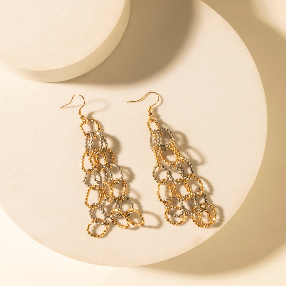 Myra RoperLasso Loop Earrings in Burnished Amber Myra USA