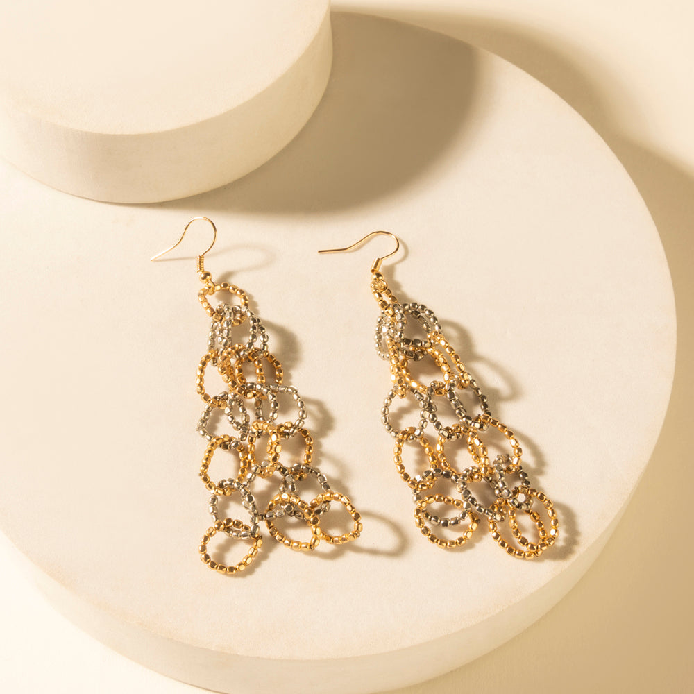 Myra RoperLasso Loop Earrings in Burnished Amber Myra USA