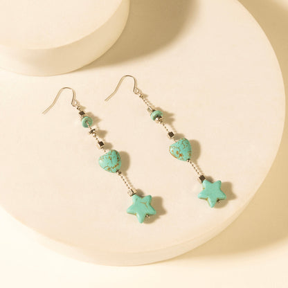 Myra Dust & Sky Charm Earrings in Desert Turquoise Myra USA