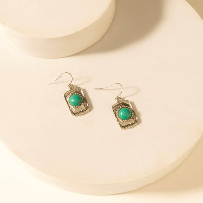 Myra Outrider Tassel Earrings in Desert Turquoise Myra USA