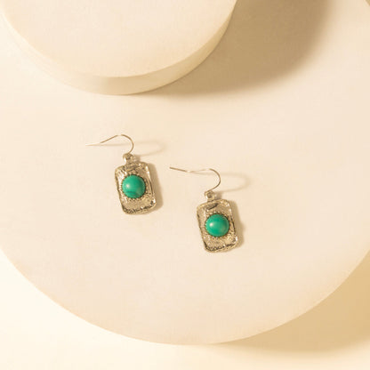 Myra Outrider Tassel Earrings in Desert Turquoise Myra USA