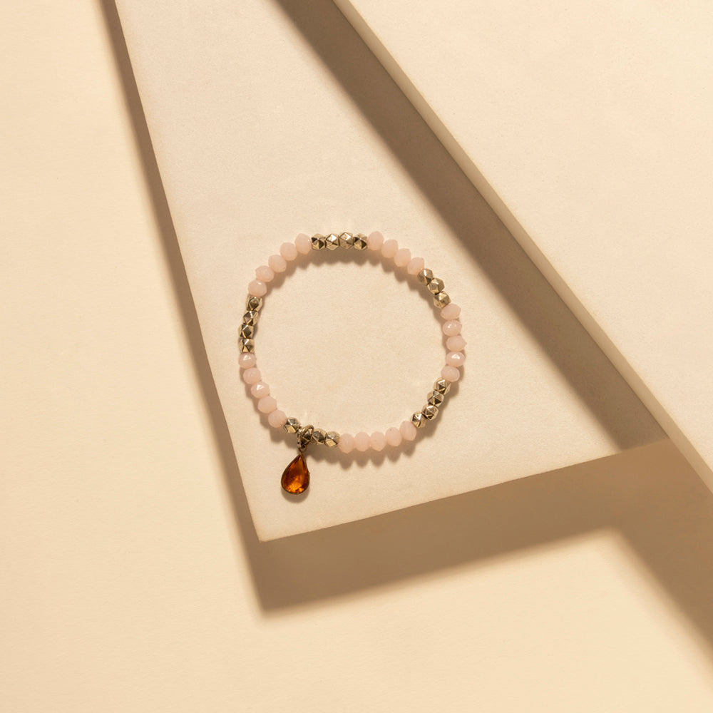 Myra Wild Soul Charm Bracelet in Desert Blush Myra USA