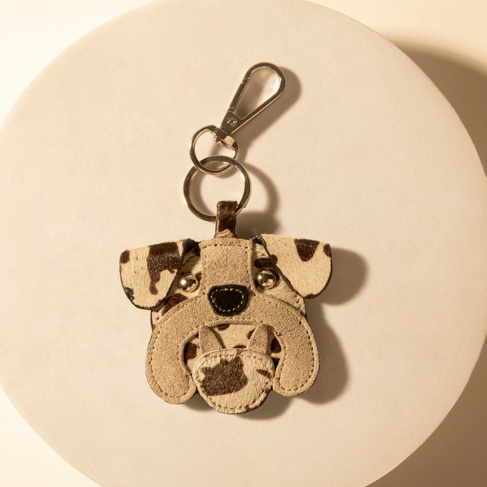 Myra Dustpaw Hide Keychain in Desert Hide Mix Myra USA