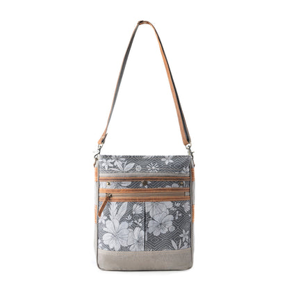 Myra Carefree Days vintage shoulder bag for Women in sage with leather details Myra USA
