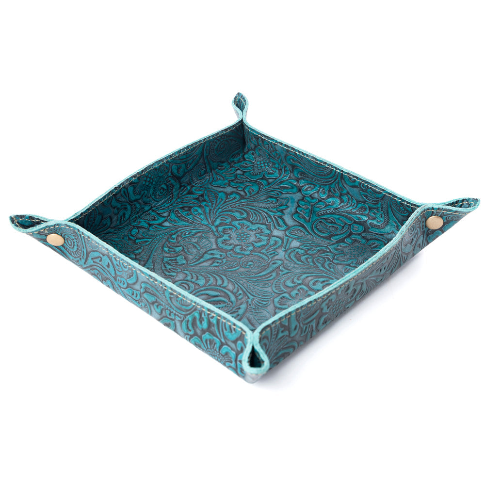 Myra Copperwind Leather Tray in Clay Horizon Myra USA