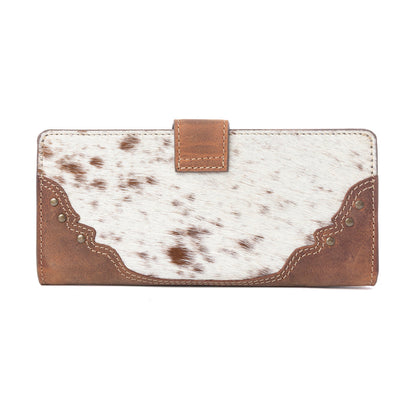 Myra Cedarbar Hairon Leather Women’s Wallet in Honey Drift Myra USA