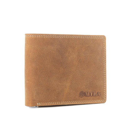 Myra Ridgetown Trail Men's Wallet In Camel Myra USA