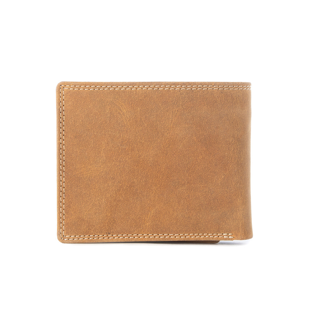 Myra Ridgetown Trail Men's Wallet In Camel Myra USA