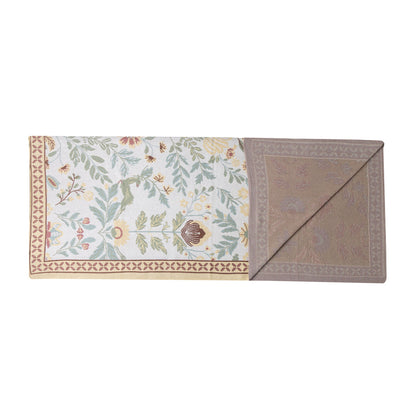 Myra Wildflower Haven Cotton Throw in Garden Ivory Myra USA