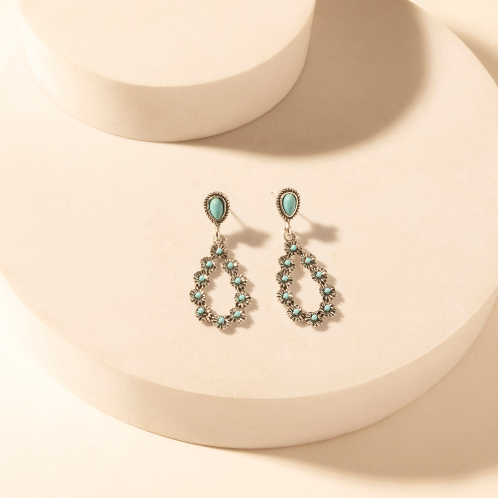 Myra Bluebonnet Trail Teardrop Earrings for Women Myra USA