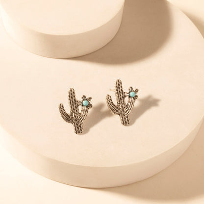 Myra Sonoran Stud Set in with turquoise detail in premium style Myra USA