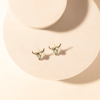 Myra Sonoran Stud Set in with turquoise detail in premium style Myra USA
