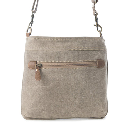Myra Aztec Hide Western Crossbody Bag for Women in olive with hairon detail Myra USA