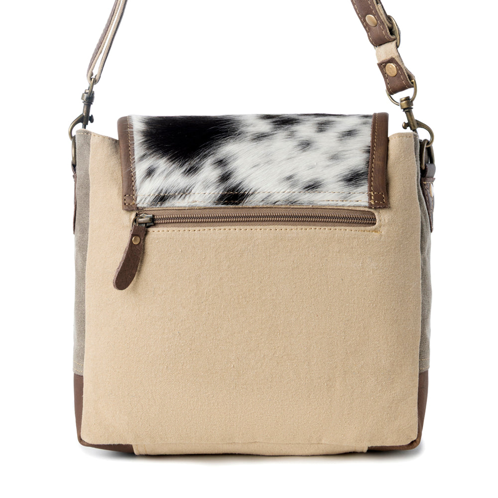 Myra Sandstone Pony Western Shoulder Bag for Women in Khaki Myra USA
