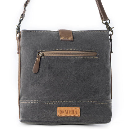 Myra Frostbloom Vintage Shoulder Bag for Women in teal with floral detail Myra USA