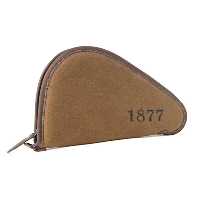 Myra Frontier Mark Cotton Leather Gun Case in Antique Olive Myra USA