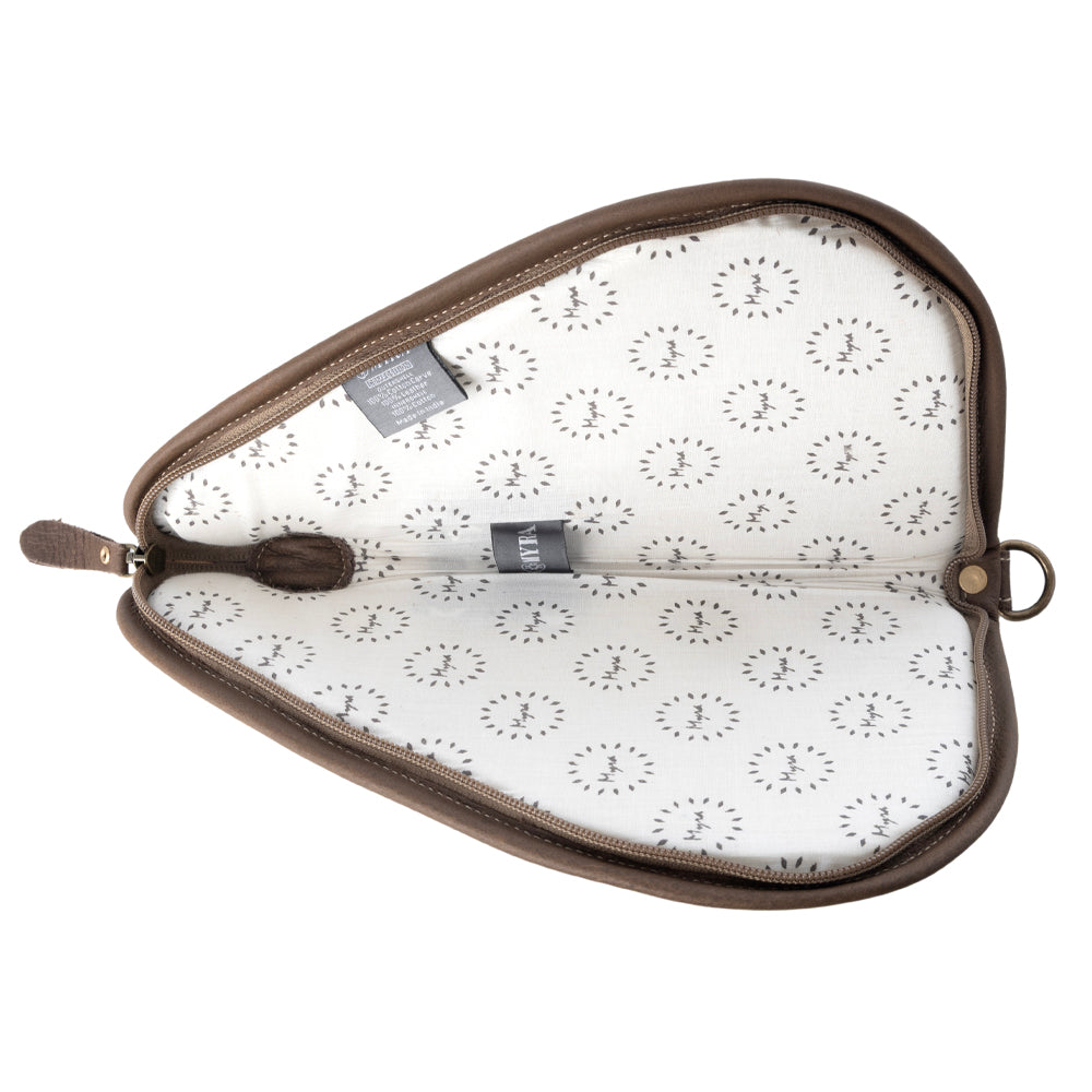 Myra Frontier Mark Cotton Leather Gun Case in Antique Olive Myra USA