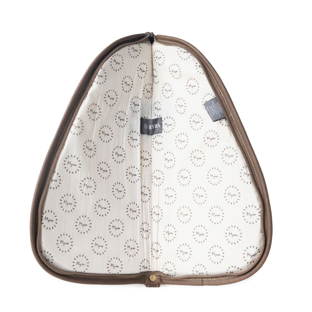 Myra Saddle Range Cotton Leather Gun Case in Antique Olive Myra USA