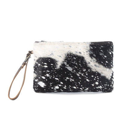 Myra Stardust Pony Western Pouch for Women in black with foil hairon detail Myra USA