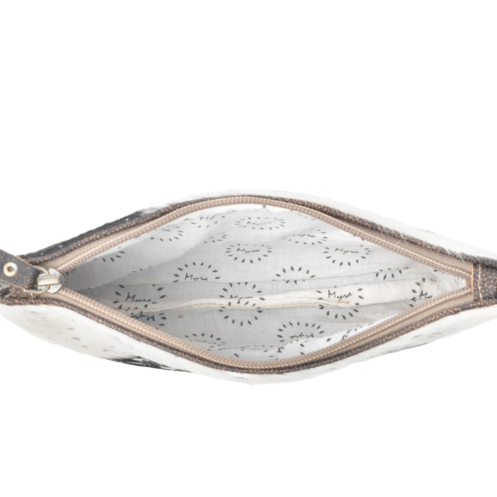 Myra Stardust Pony Western Pouch for Women in black with foil hairon detail Myra USA