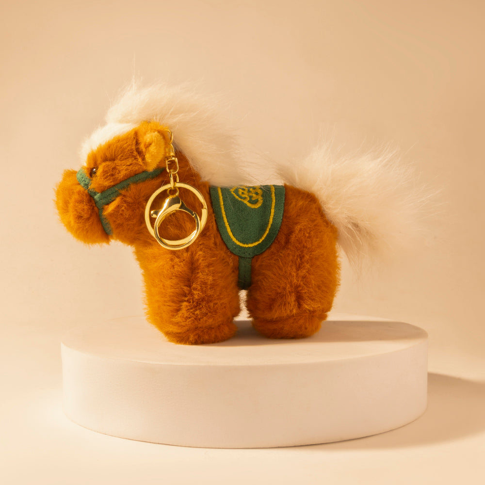 Myra Western Whimsy Horse Bag Charm in Brown Myra USA