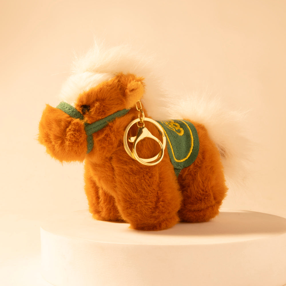 Myra Western Whimsy Horse Bag Charm in Brown Myra USA