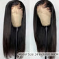 13x4 13x6 HD Transparent Full Frontal Lace 613 Blonde Colored Straight Human Hair Wigs Lace Front Wigs For Women 34 Inches NovaCart