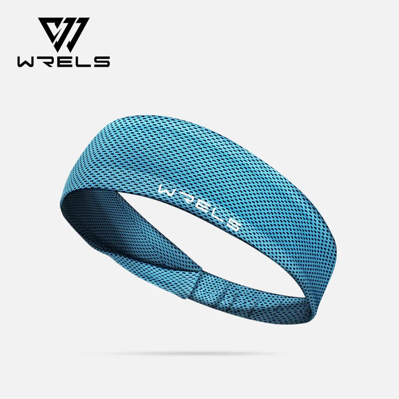 Summer Sport Headband Breathable Fitness Sweatband Non Slip Elastic Tennis Headband Sweat Wicking Lightweight Running Hairband Pi-Mart